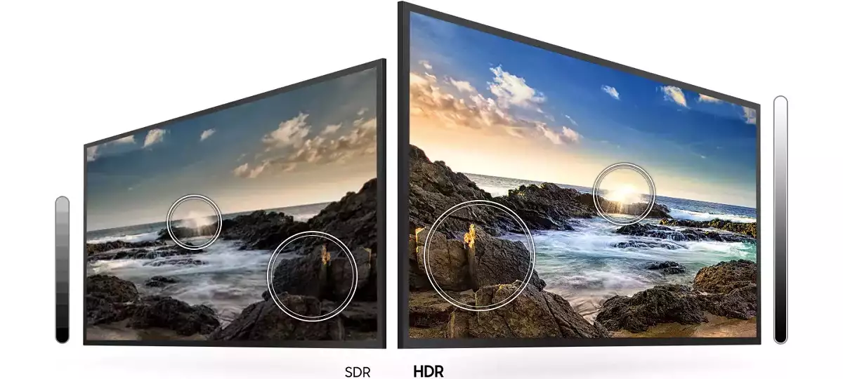 فناوری HDR تلویزیون سامسونگ 55TU7000